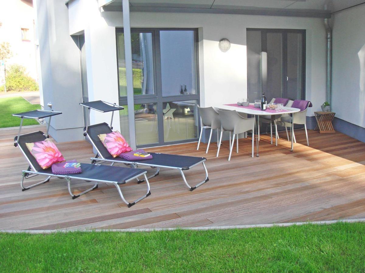Strandvilla Baabe - Ferienwohnung 16 mit Sauna Exterior foto